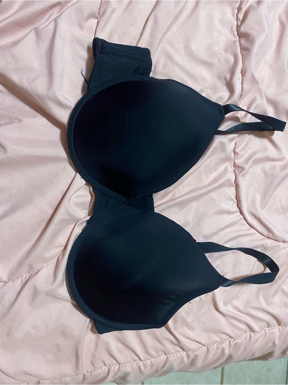 Juicy Couture Smooth Black T-Shirt Bra